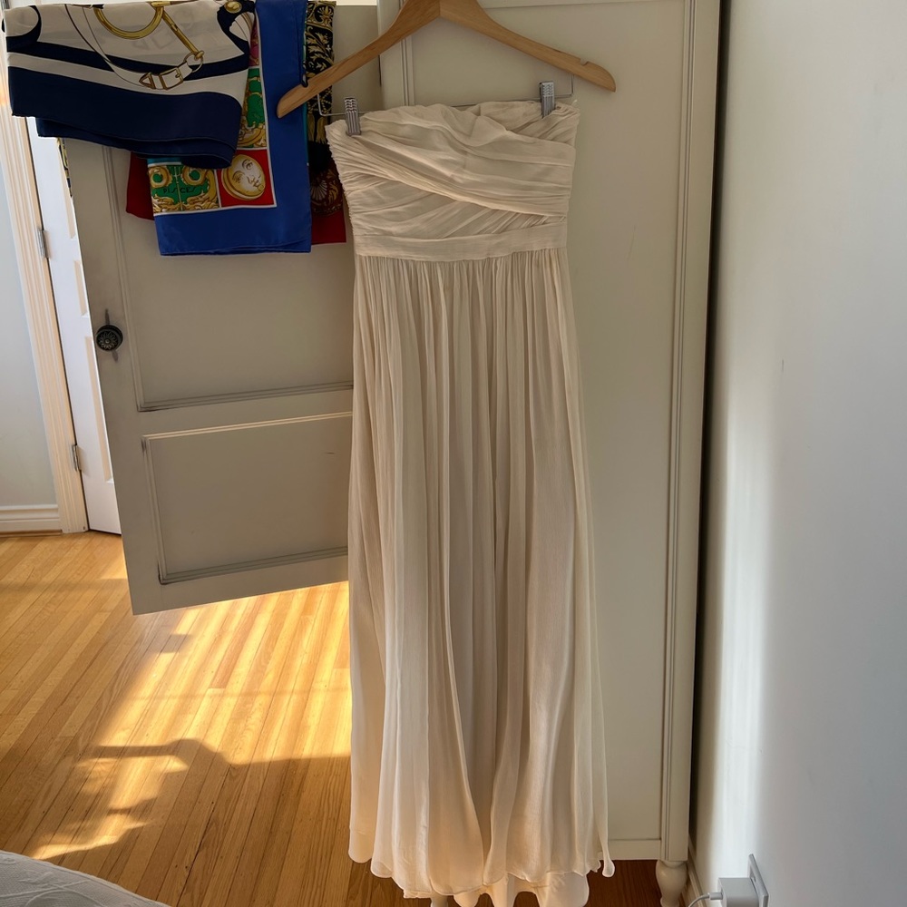 J. Crew 100% Silk Chiffon Dress